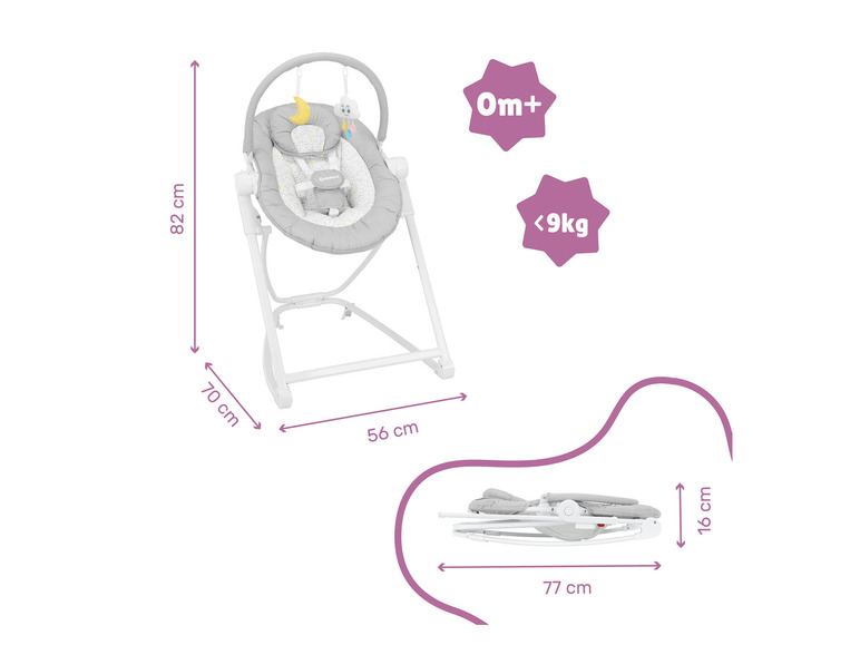 Babywipstoeltje COMPACT'UP