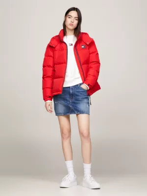 Jaqueta puffer Alaska com capuz