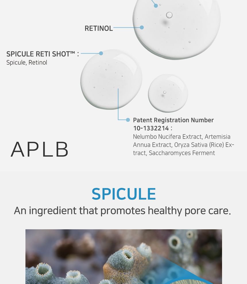 APLB - Spicule Retinol Shot 180-serum
