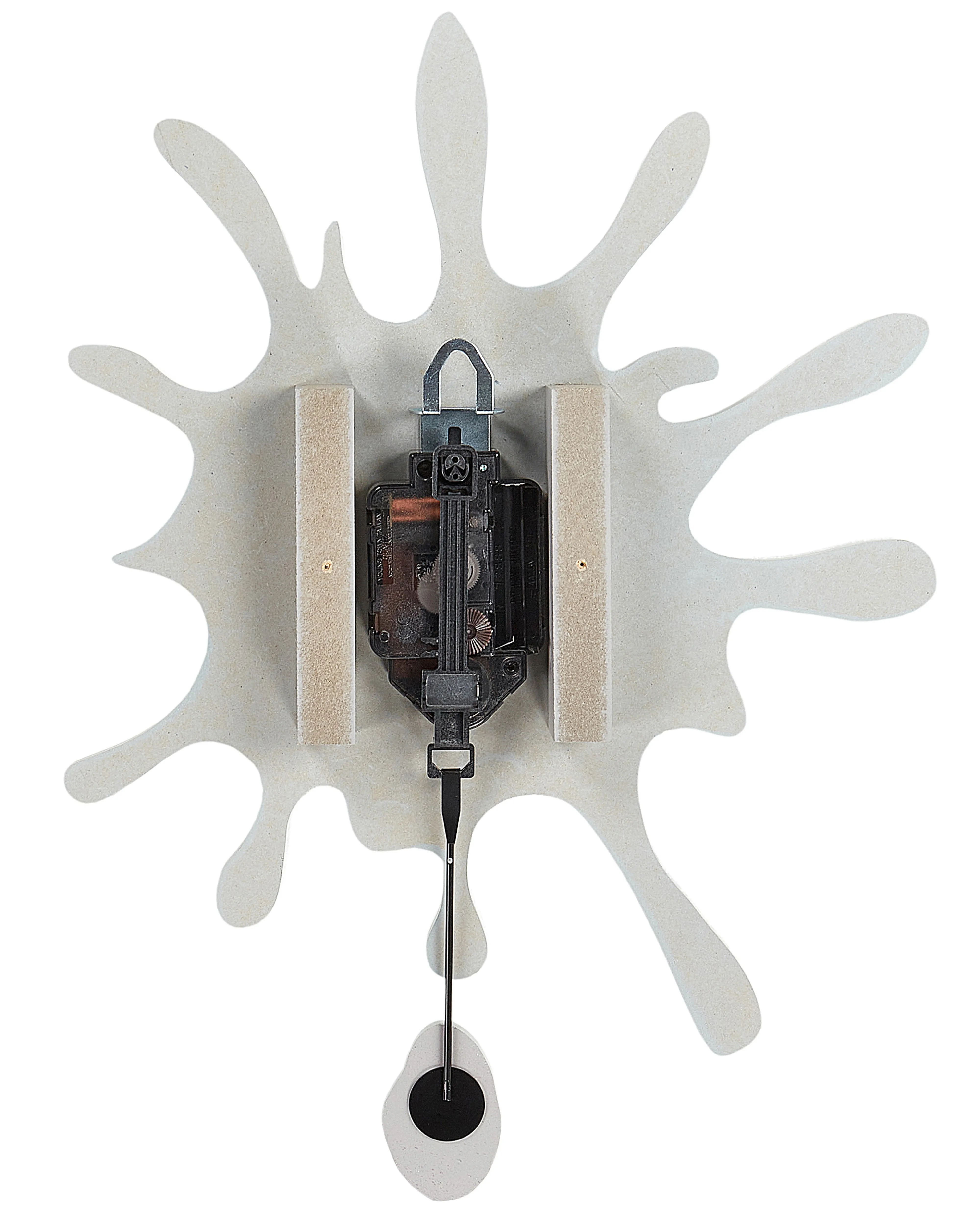 Wandklok FULLY 27 cm Wit