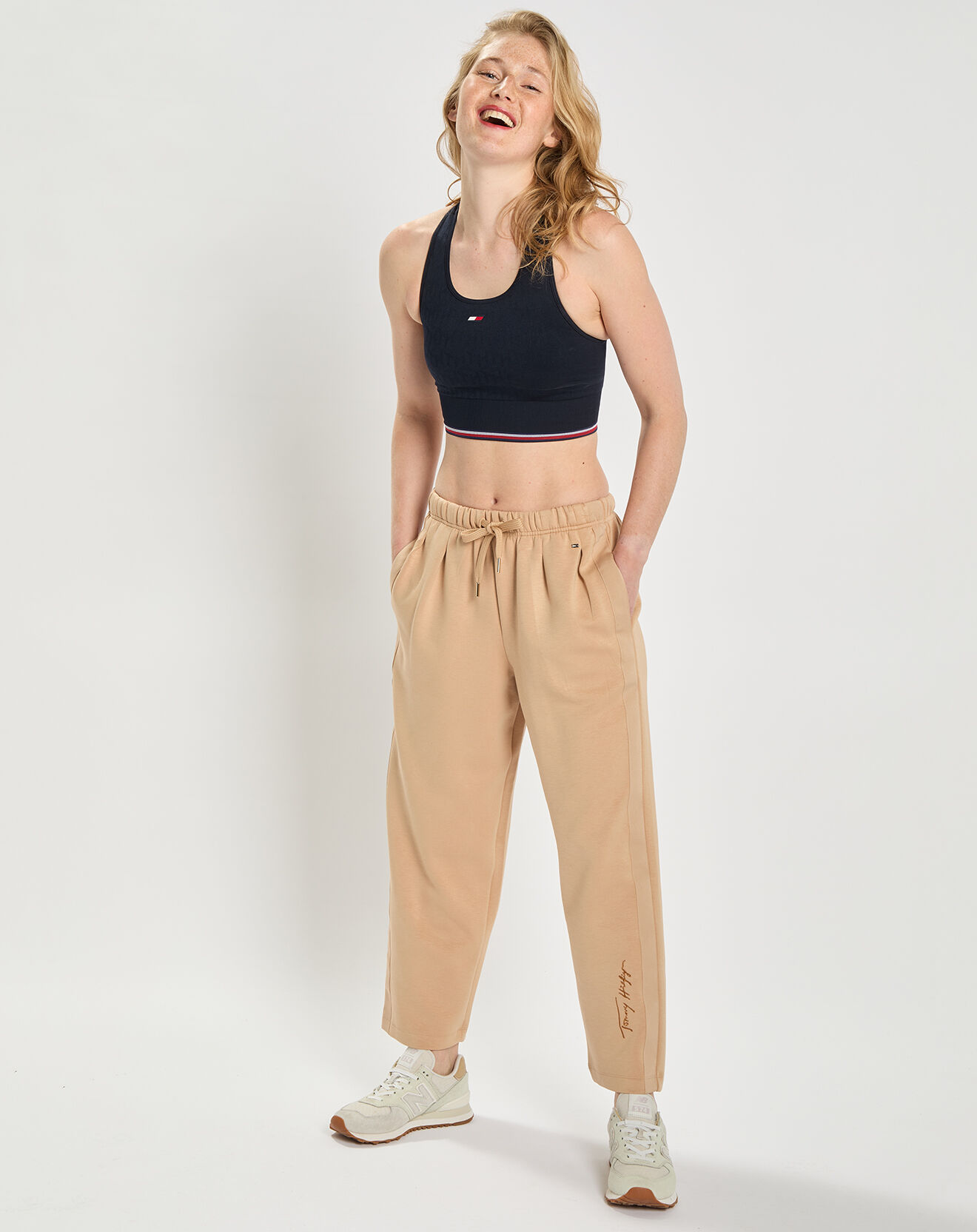 Tommy Hilfiger Brassière Light Intensity Seamless bleu marine