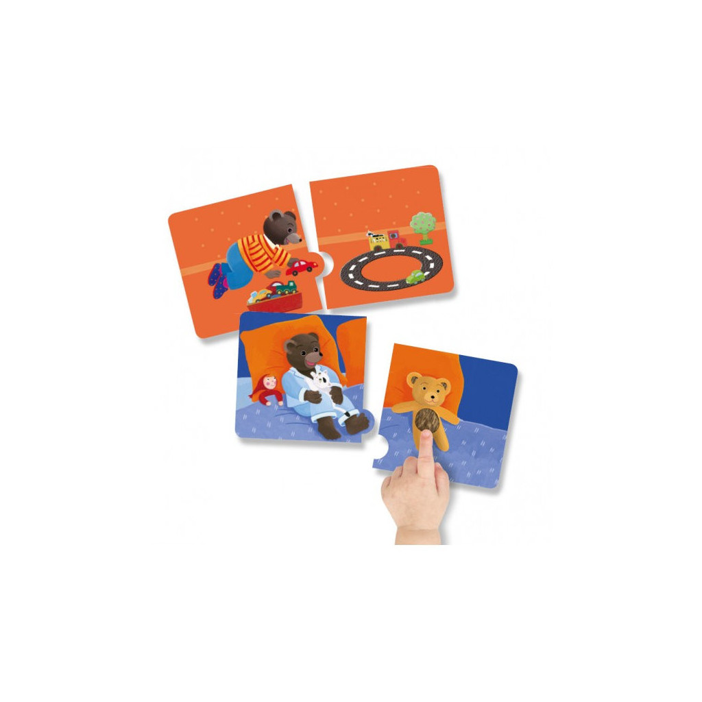Petit Ours Brun - Puzzle à Toucher - Les Jouets