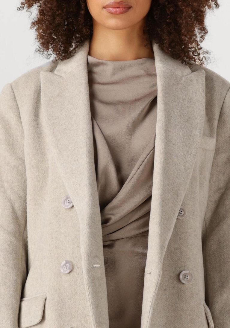 beige bruuns bazaar mantel bbabellas coat
