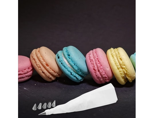 ZENKER - Pâtisserie Poche à douille et 6 embouts de décoration en inox ref.42788