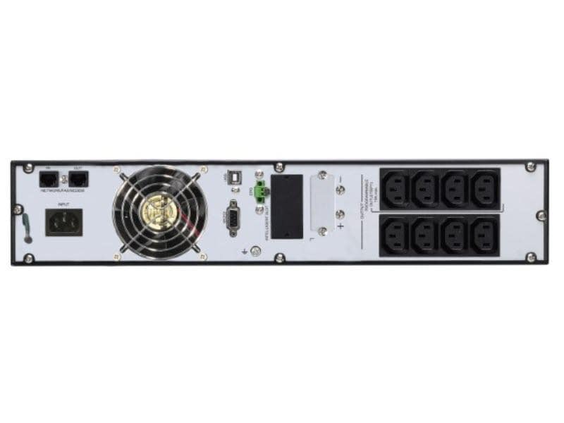 SICOTEC USV USV SLC-1500-TWIN-RT2 LION 1500 VA / 1350 W Online-Doppelwandler-USV in Turm-/Rackausführung mit Lithium-Ionen-Batterie (LiFePO₄)