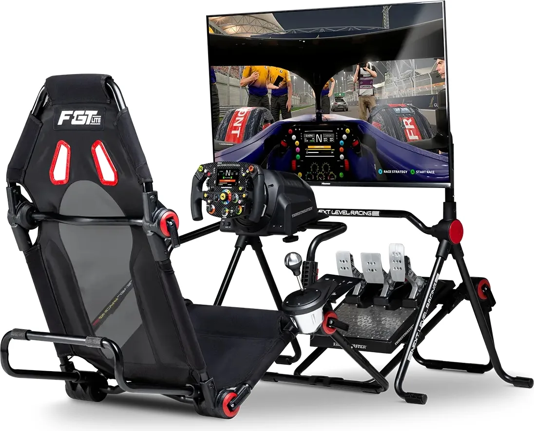 Next Level Racing Lite Free Standing Monitor Stand Supports TV