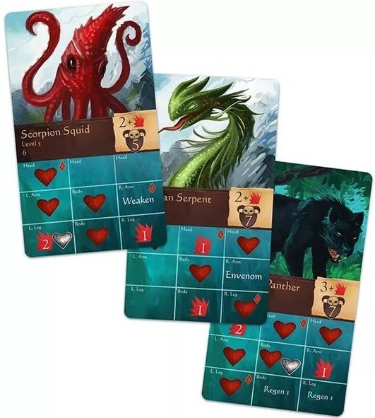 Gezelschapsspellen - Sleeping Gods - Spel - 1 tot 4 spelers - Campagne Spel