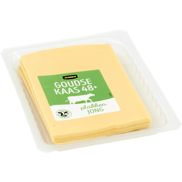 Jumbo Goudse Kaas 48+ Jong Plakken 190 g