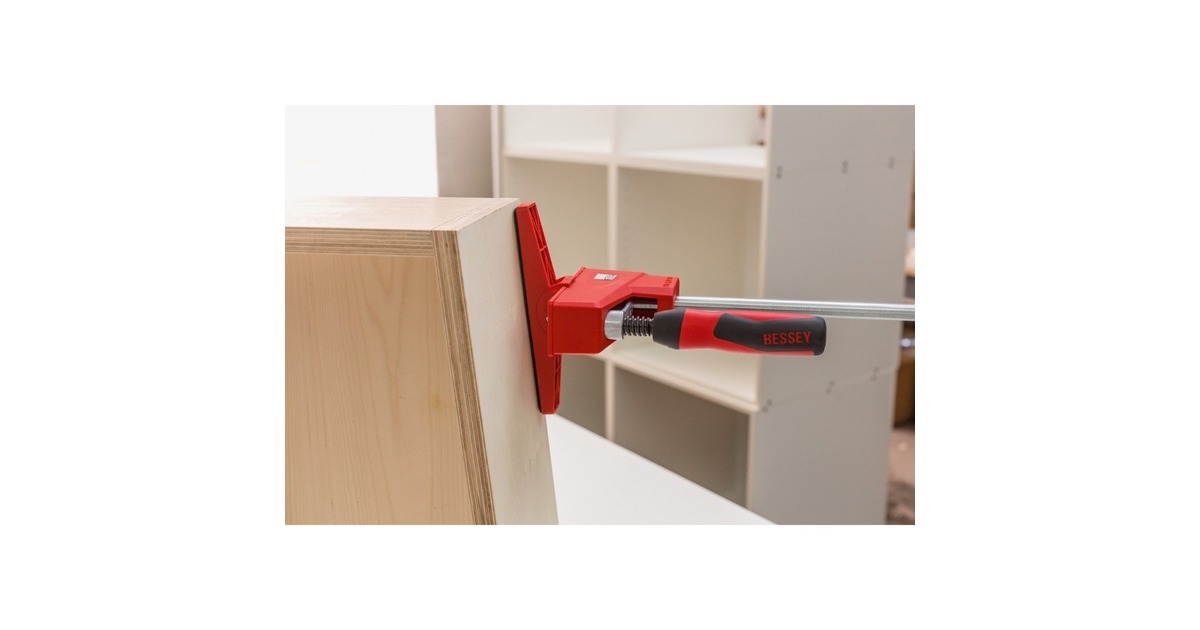 BESSEYREVO KRE80-2K lijmklem  (Rood/zwart)