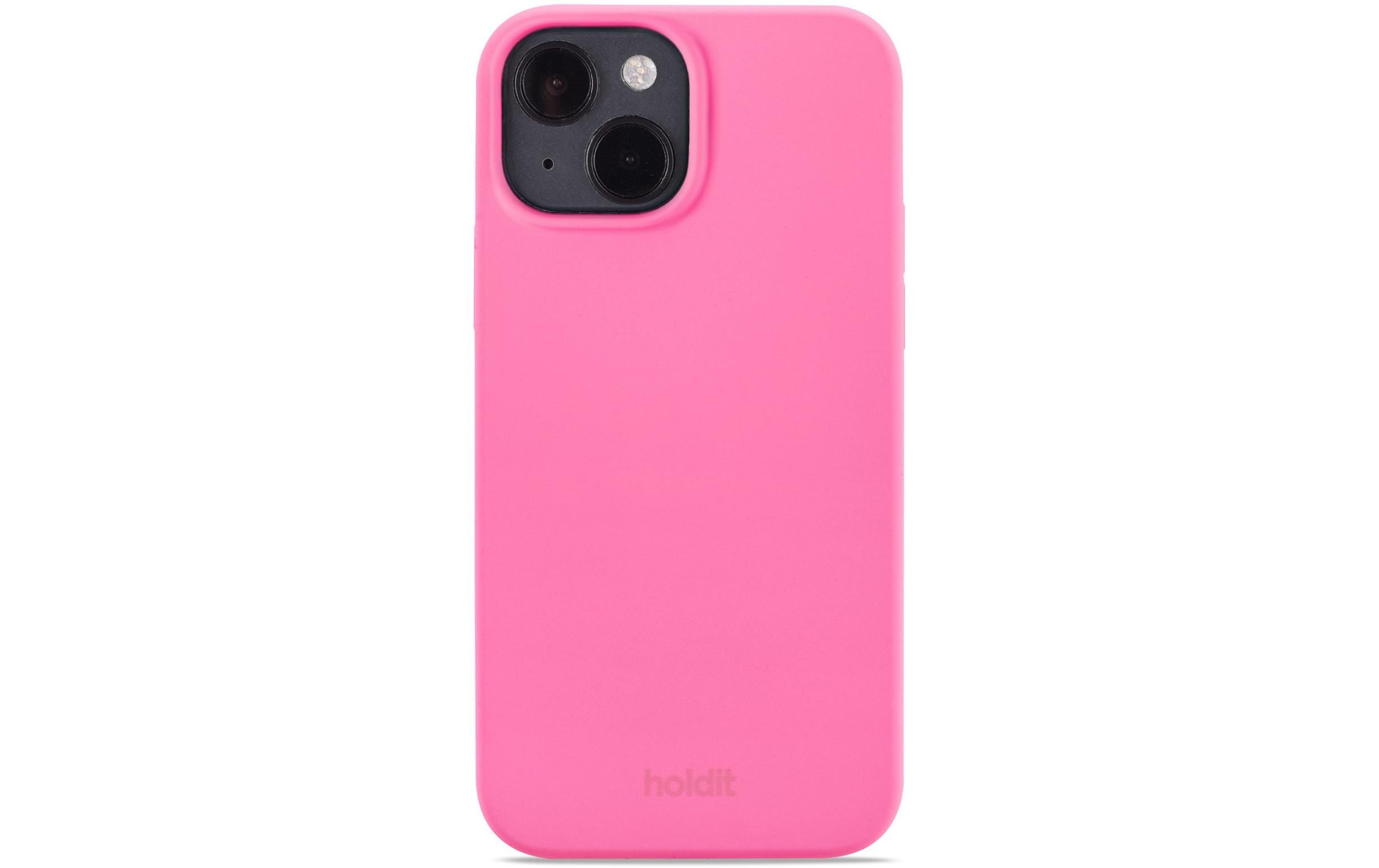 Back Cover Silicone iPhone 15 PinkModerne Handyhülle aus ultradünnem und griffigem Silikon für das Apple iPhone 15