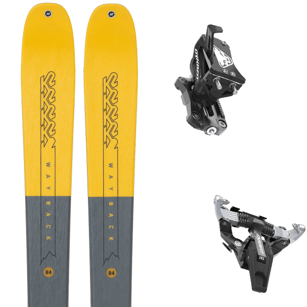 Pack ski de randonnée K2 WAYBACK 84 + Fix