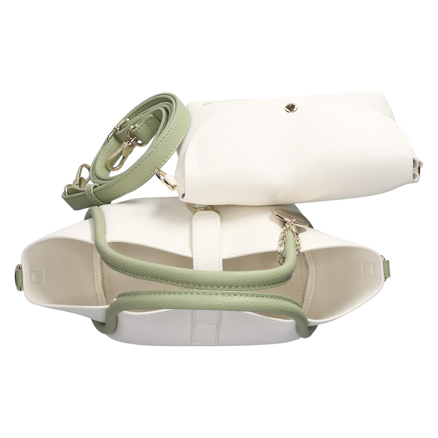 Fräulein Frida Taschenset - white/green