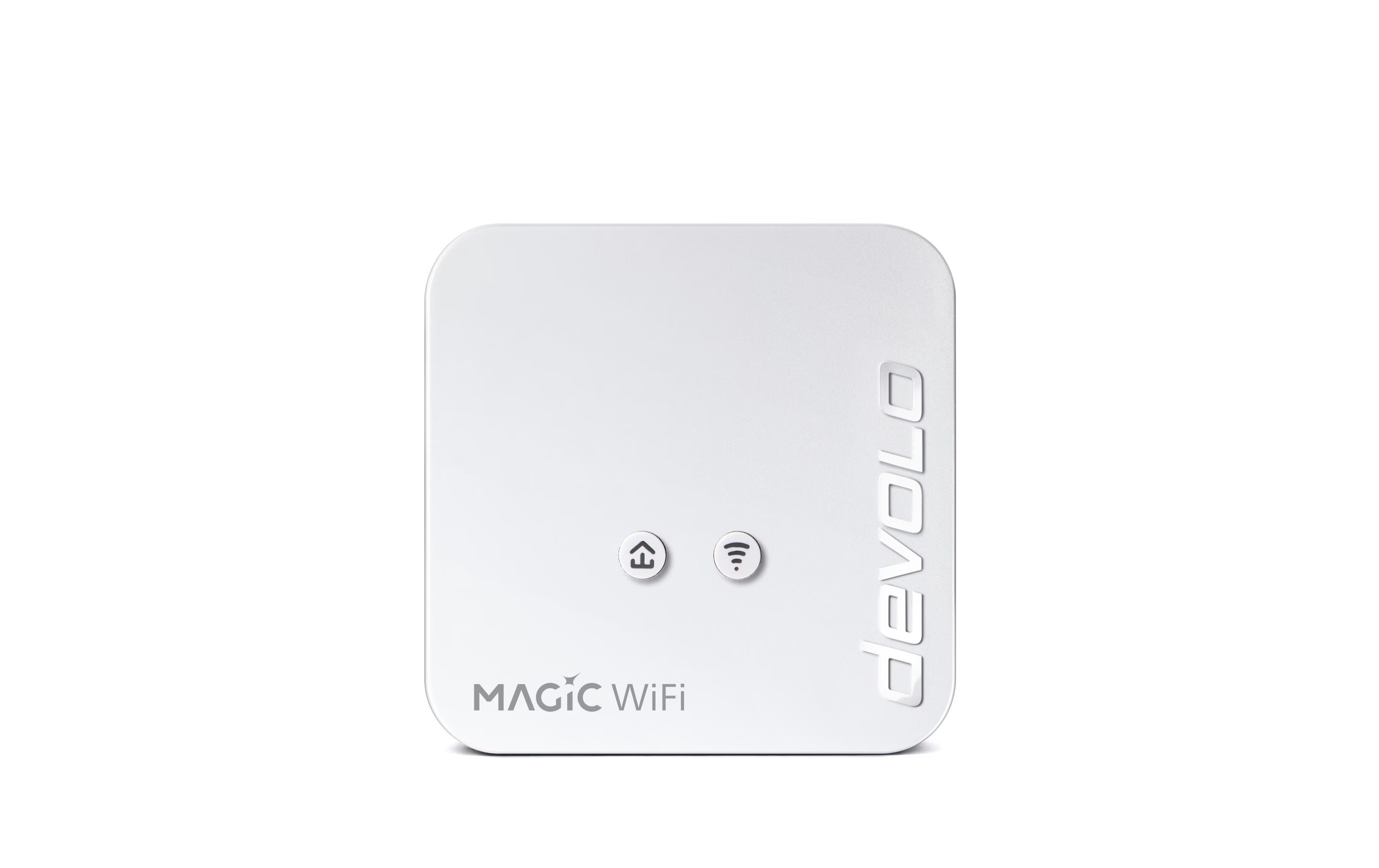 (3-tlg. Set) (1200Mbit/s) Magic 1 WiFi mini Multiroom Kit Gigabit WLAN Erweiterung Powerline Adapter mit Steckdose und 3x RJ45 (8573) - Weiss