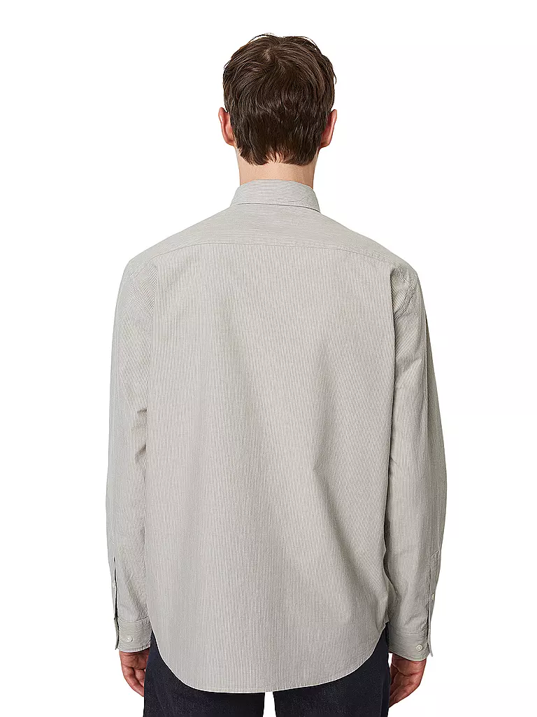 MARC O'POLO Hemd Regular Fit  hellgrau