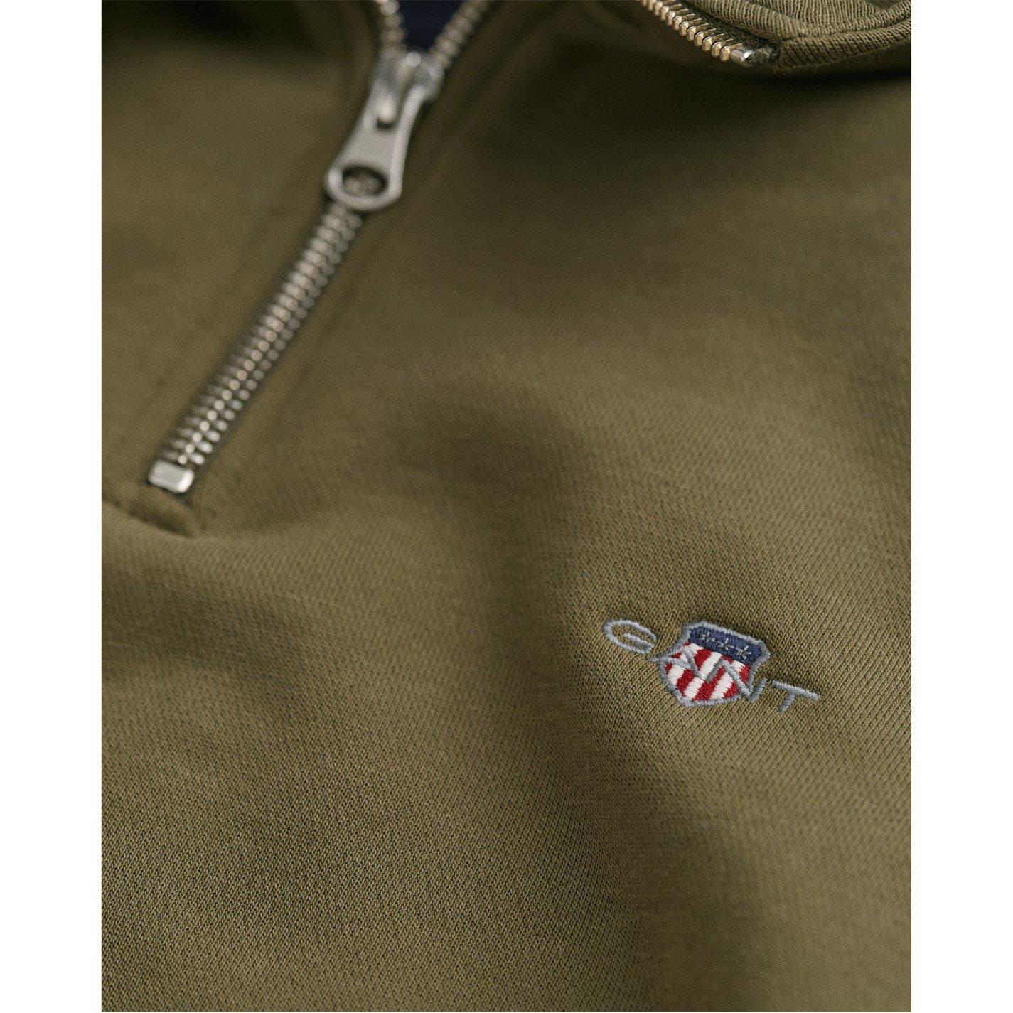 Gant Shield Half Zip Sweatshirt