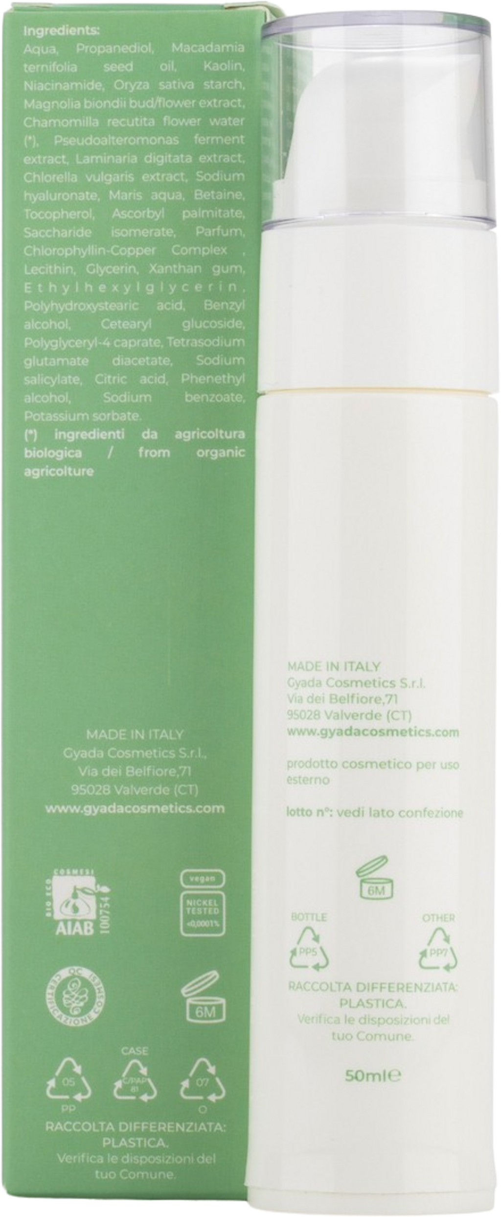 GYADA Cosmetics  Re:Purity Gesichtscreme-Gel, 50 ml