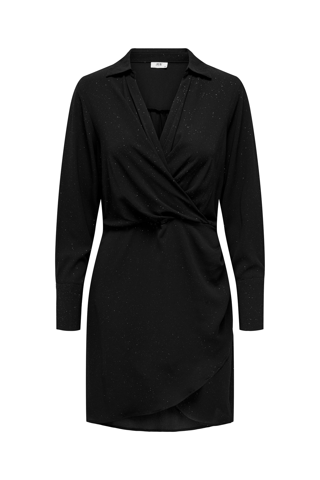 vestido curto brilhante