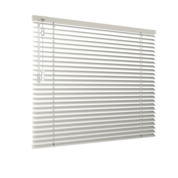 Aluminium Jaloezie Draaikiepraam kunststof of aluminium 5103 creme 25MM