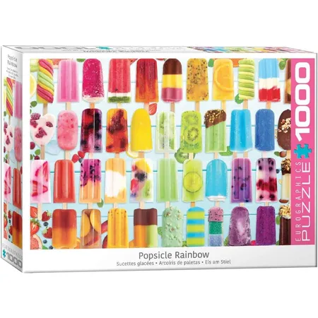 Eurographics Eis am Stiel Regenbogen, 1000 Teile
