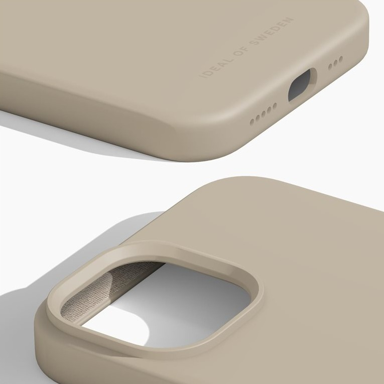 iPhone 14 / iPhone 13 Silikon Hülle Case Recycled (IDSICSI23-I2261-128) - Beige