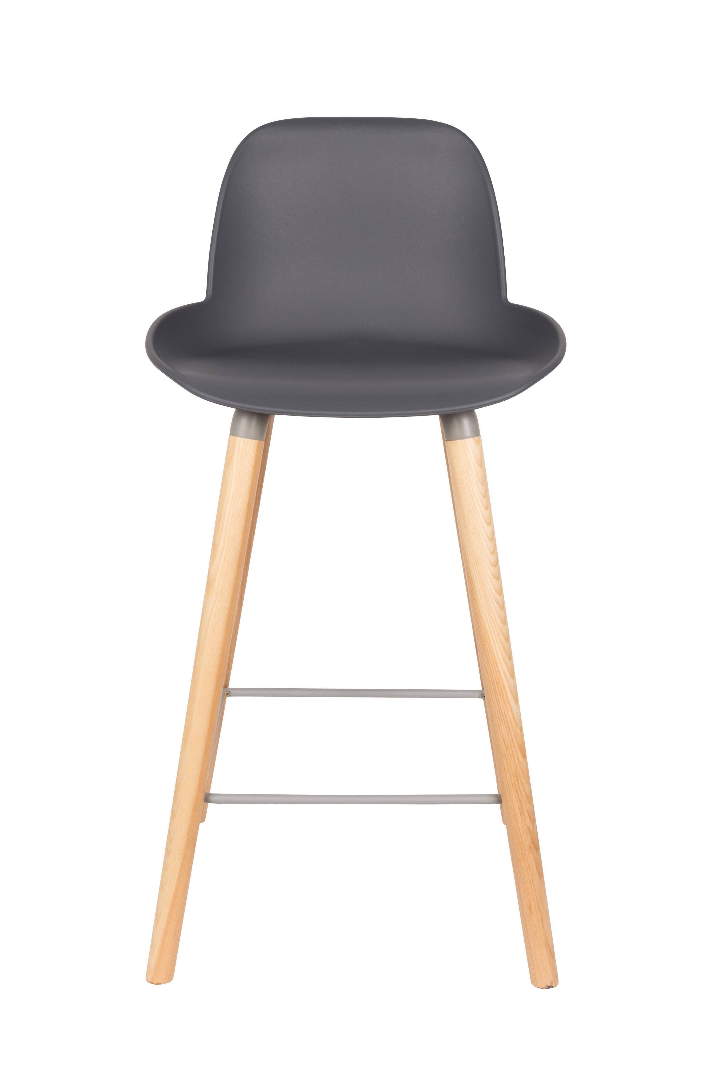 Zuiver Albert Kuip Barkrukken 65 cm Donkergrijs - Set van 2
