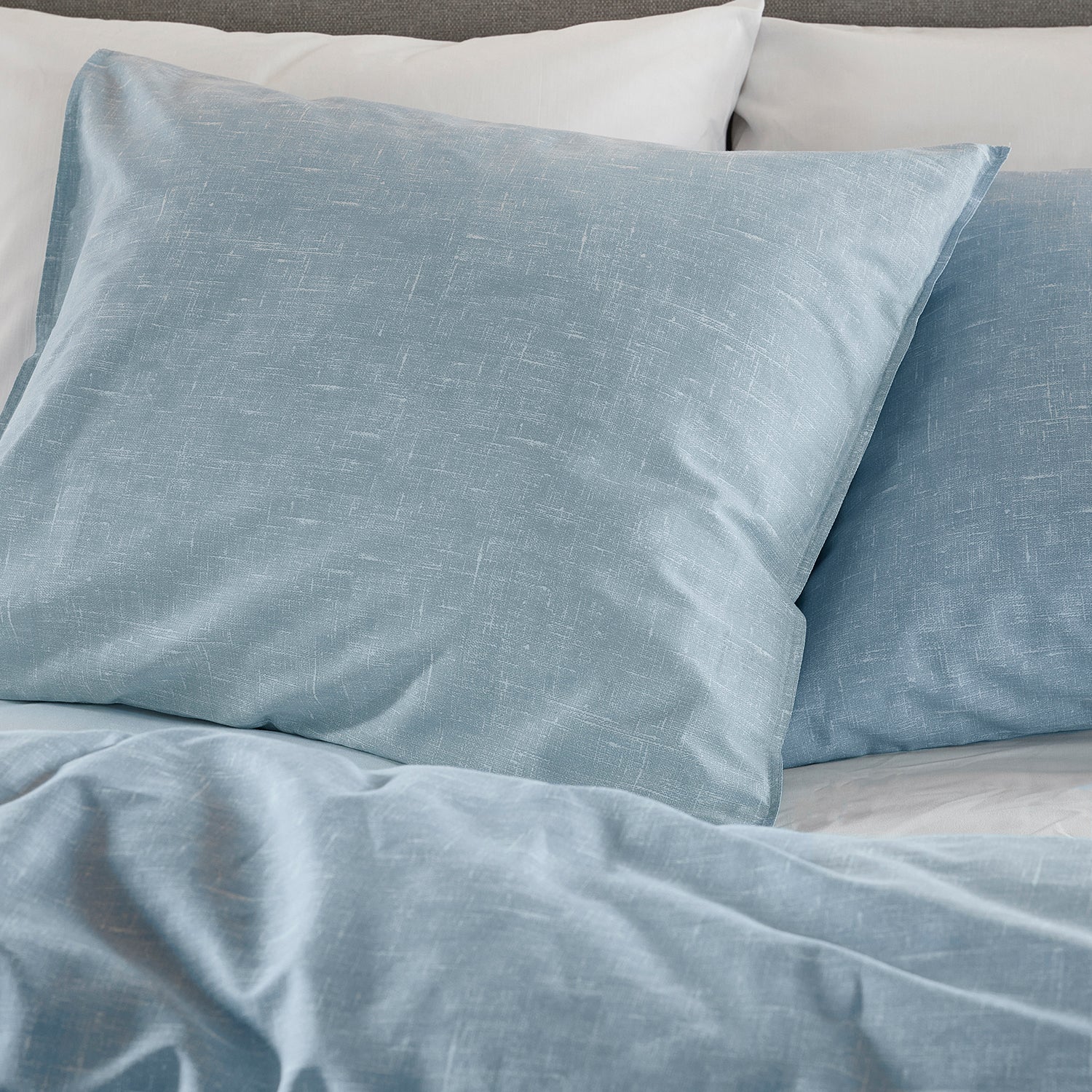Damai Ebba Dekbedovertrek 200 x 200/220 cm - Soft Blue