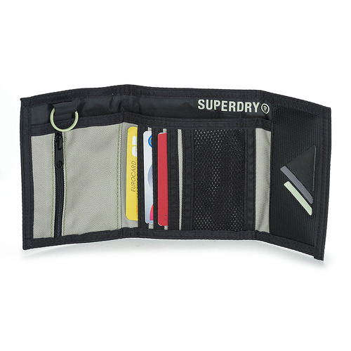 Superdry - TARP TRI-FOLD WALLET - Winter Twig Beige