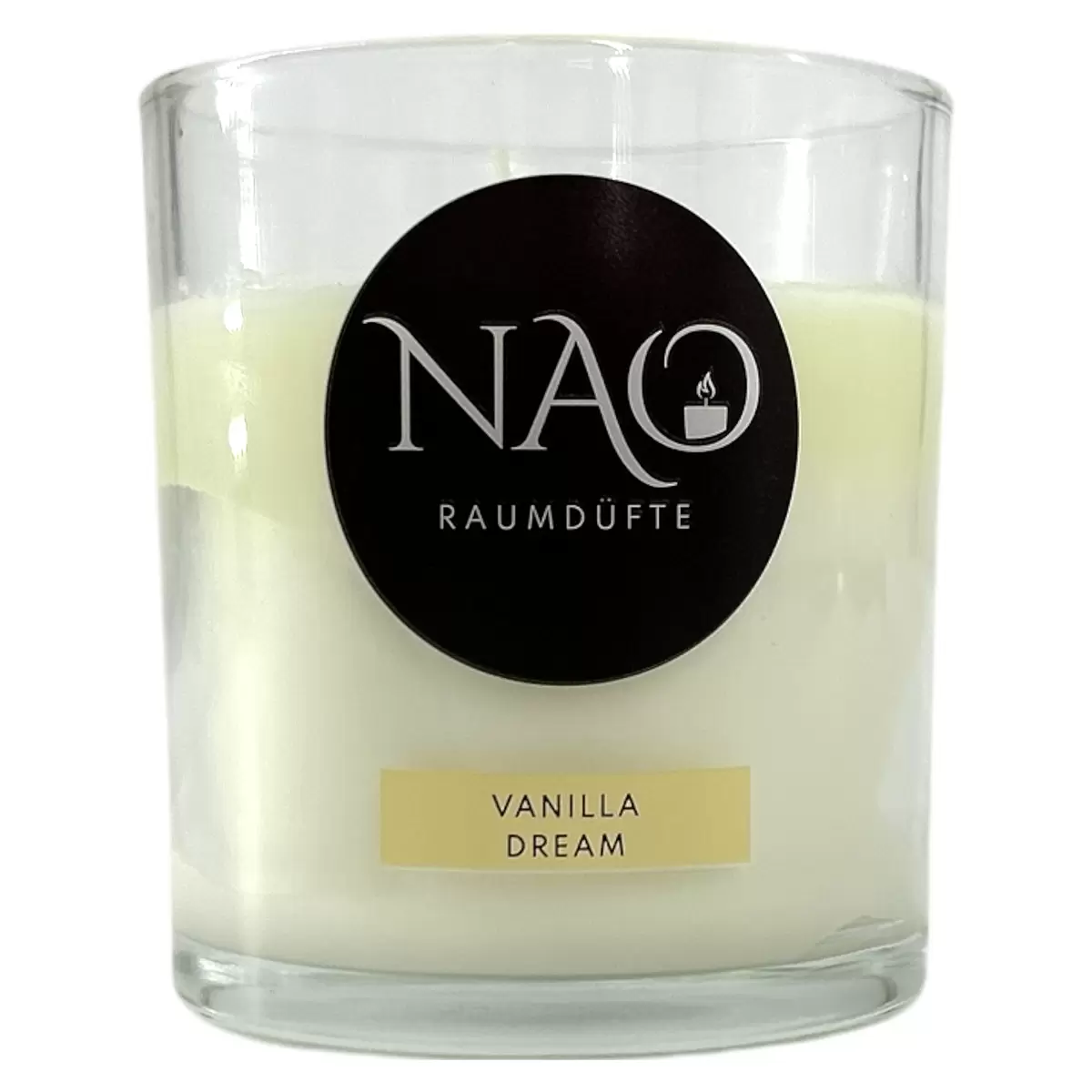Duftkerze Vanilla Dream NAO natur,transparent