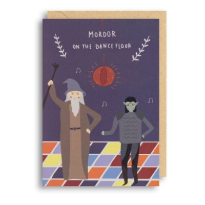 Mordor On The Dancefloor Card