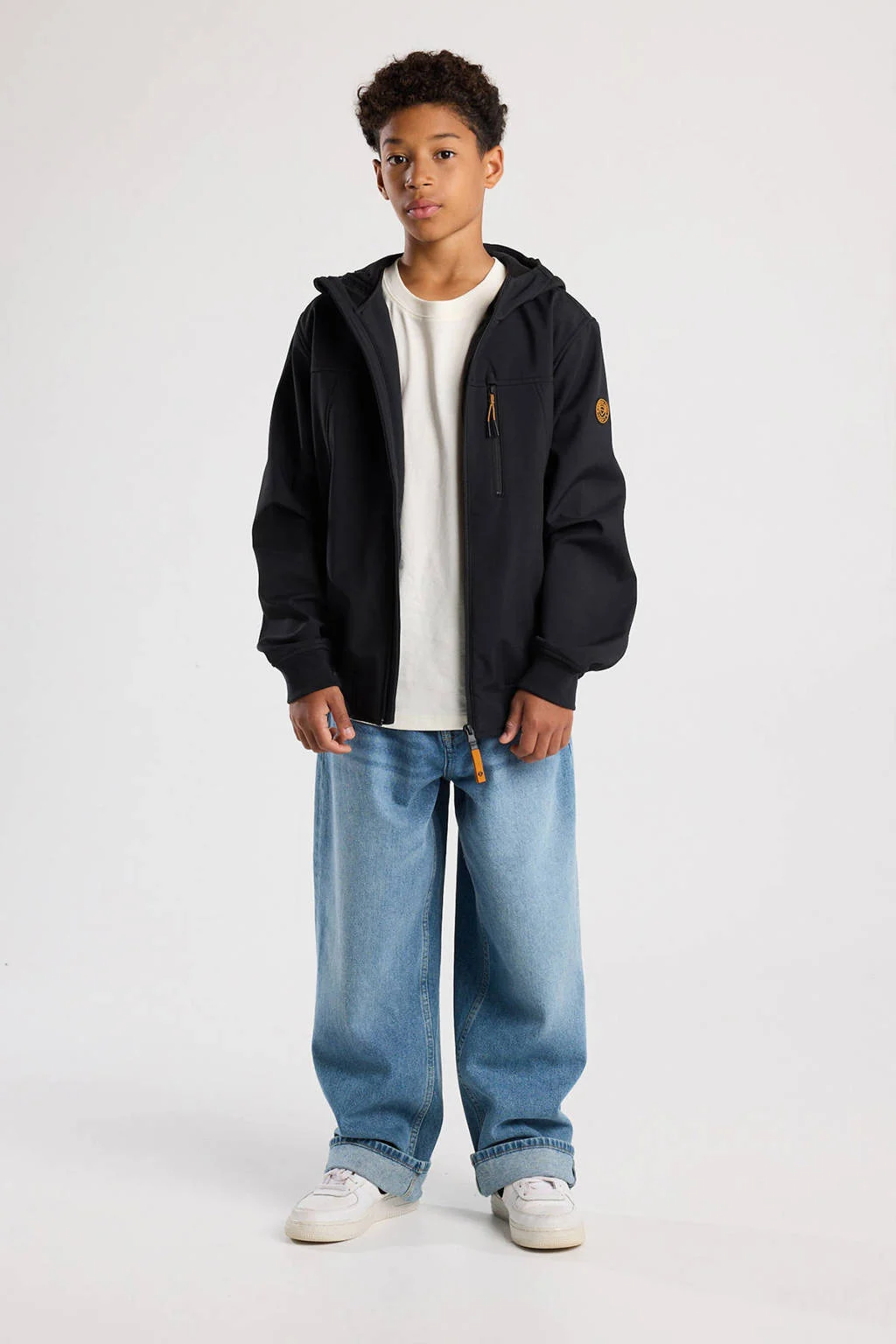 America Today softshell jas herfst zwart
