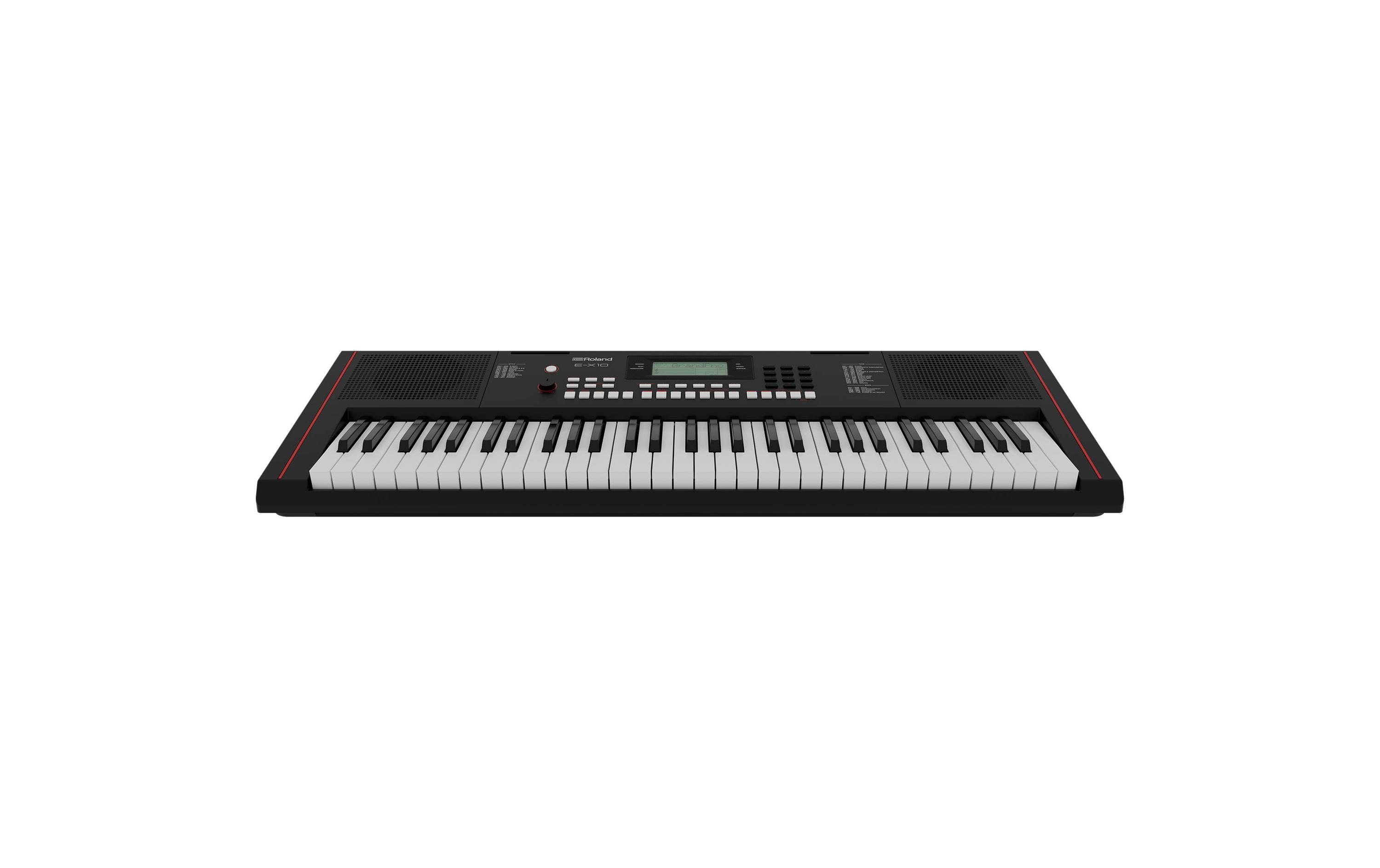 Keyboard E-X10<br>Modernes, tragbares Keyboard mit besonderer Qualität