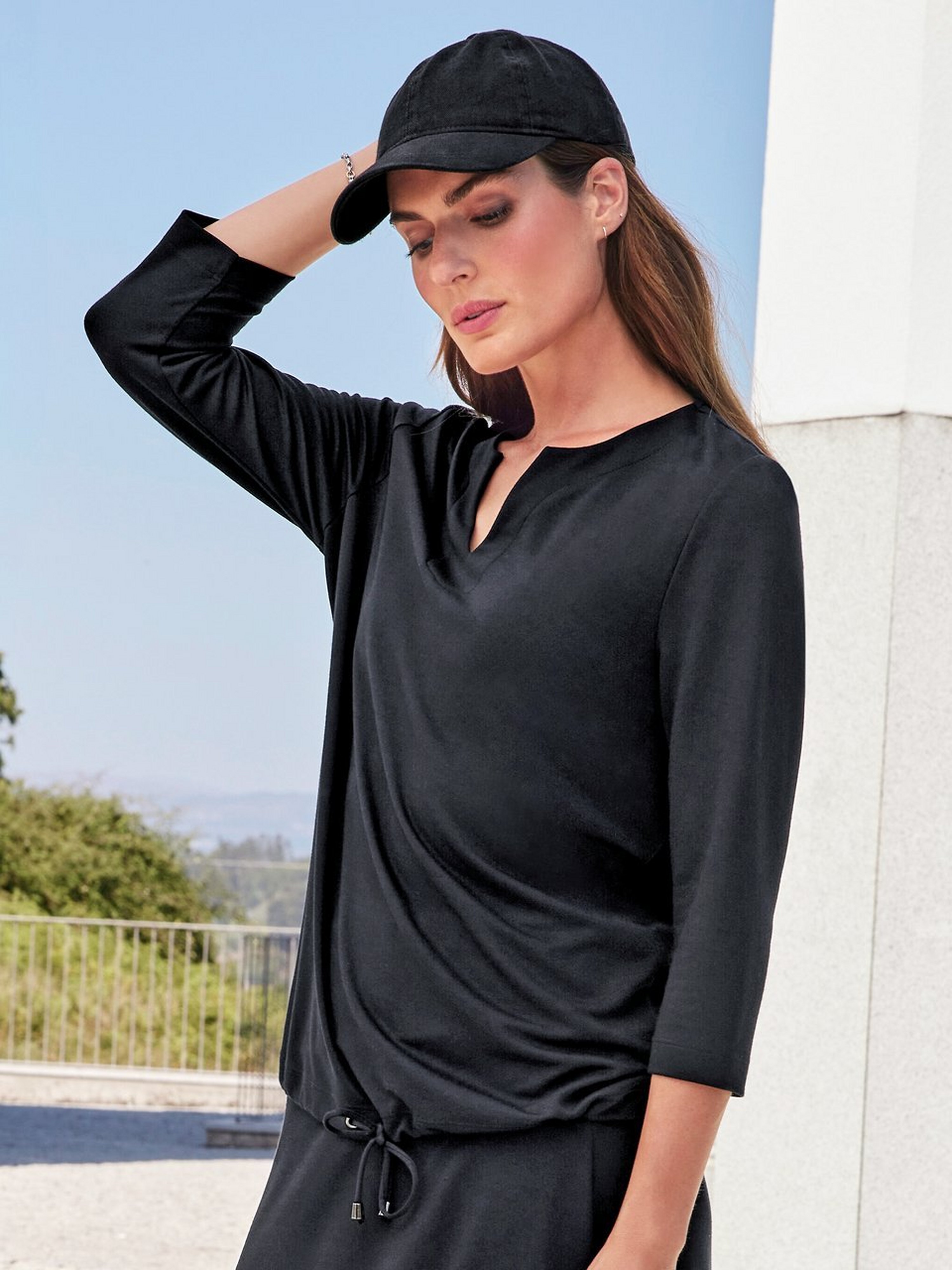 Shirt mit 3/4-Arm