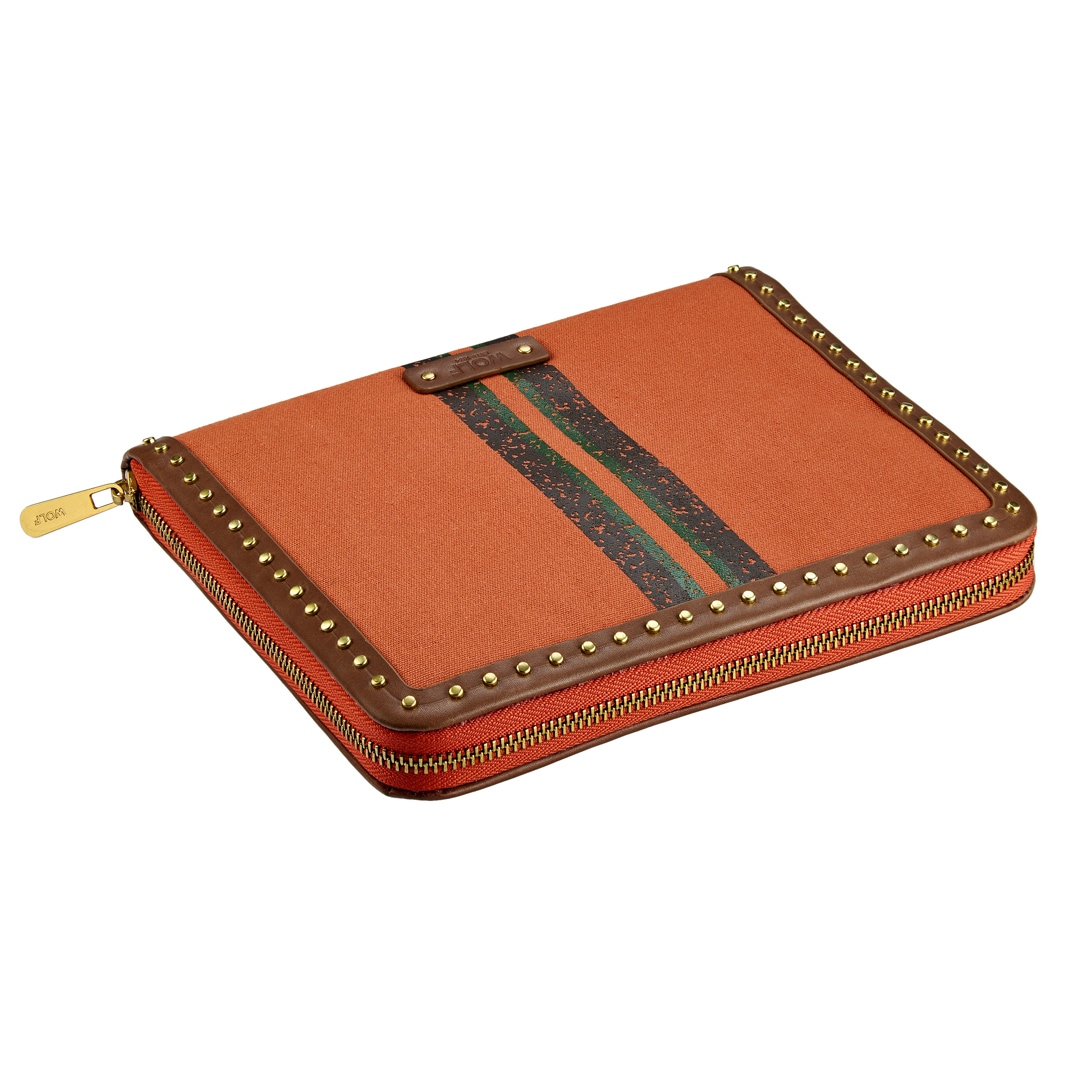 Wolf 1834 Ida Travel Zip Schmuck-Portfolio Orange