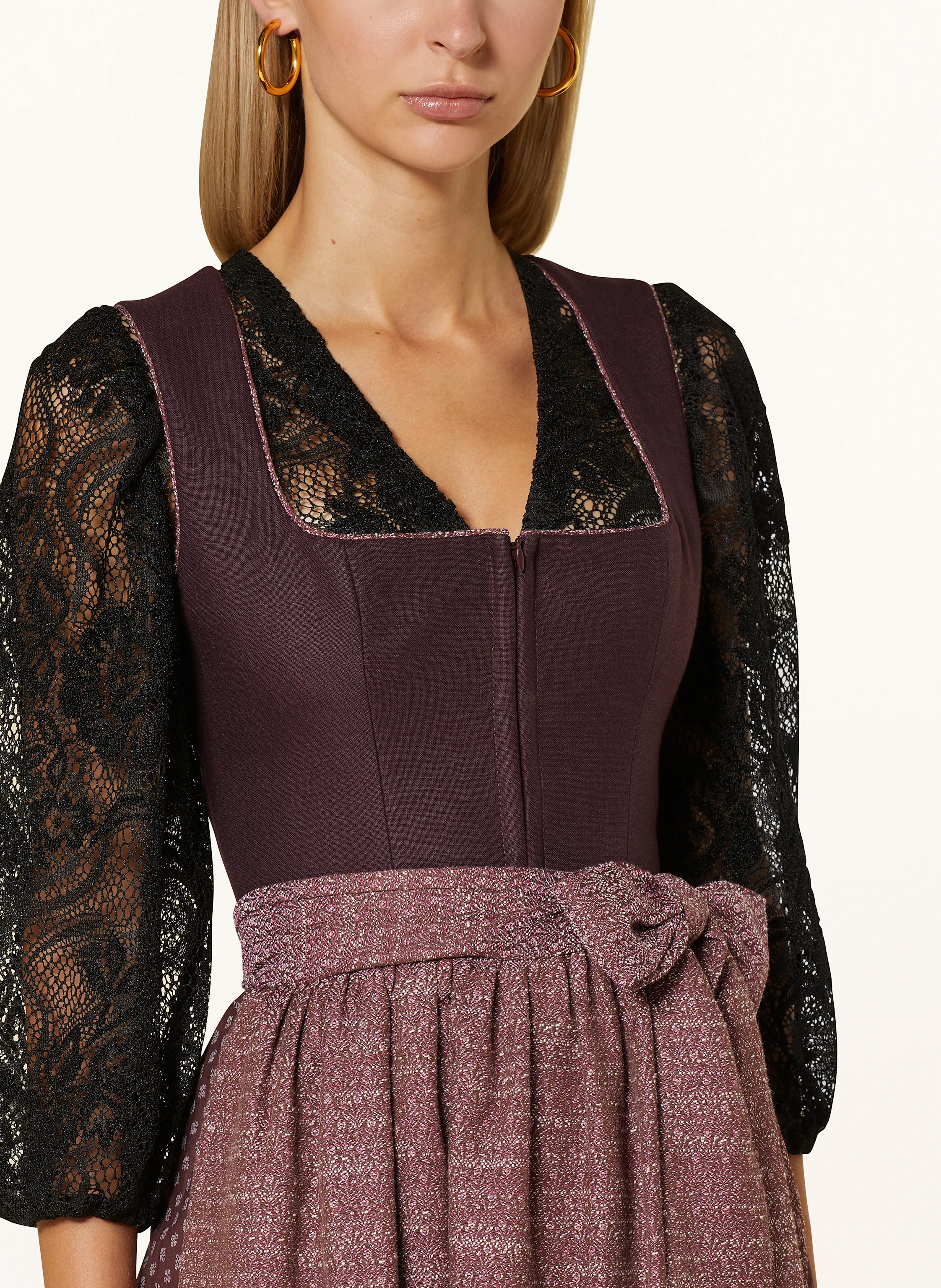LIMBERRY Dirndlbluse IVANNA mit 3/4-Arm