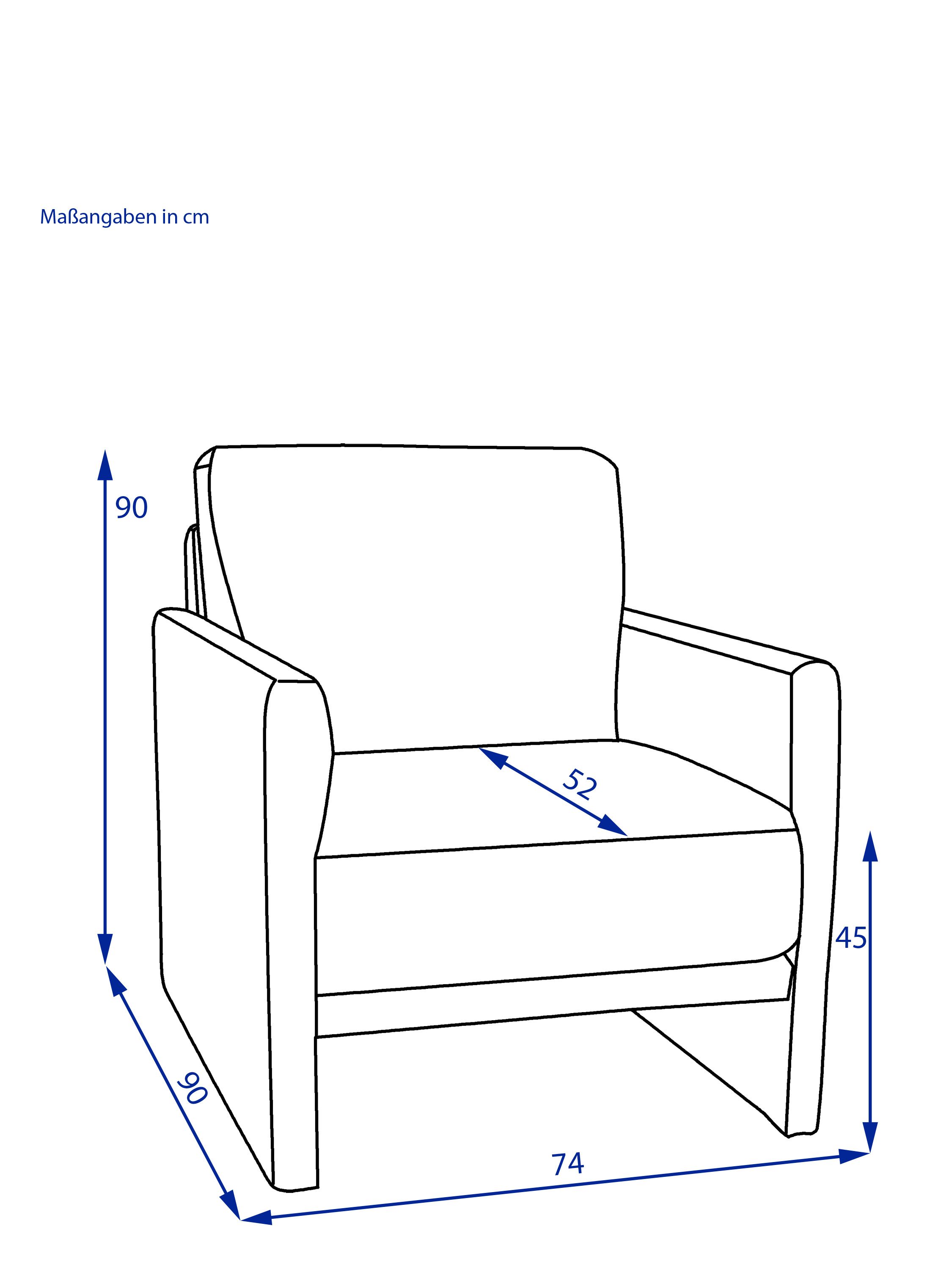 Sessel ROLF BENZ CARA