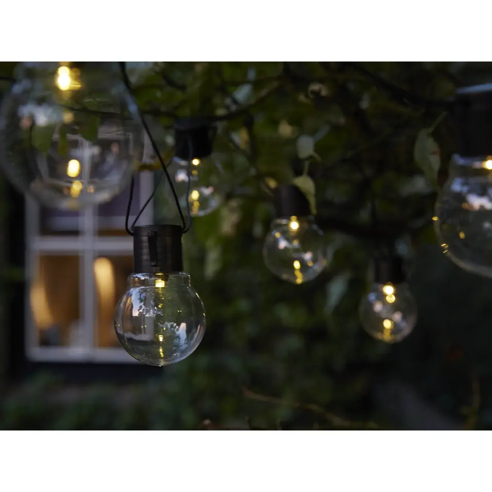 Solar Lichtsnoer Menorca Feestverlichting 10x LED