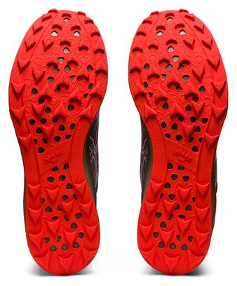 Chaussures Running Asics FujiSpeed Noir Orange