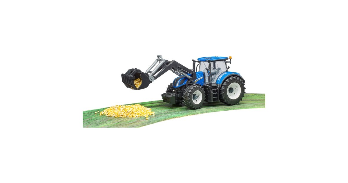 bruderNew Holland T7.315 tractor met voorlader Modelvoertuig  (03121)