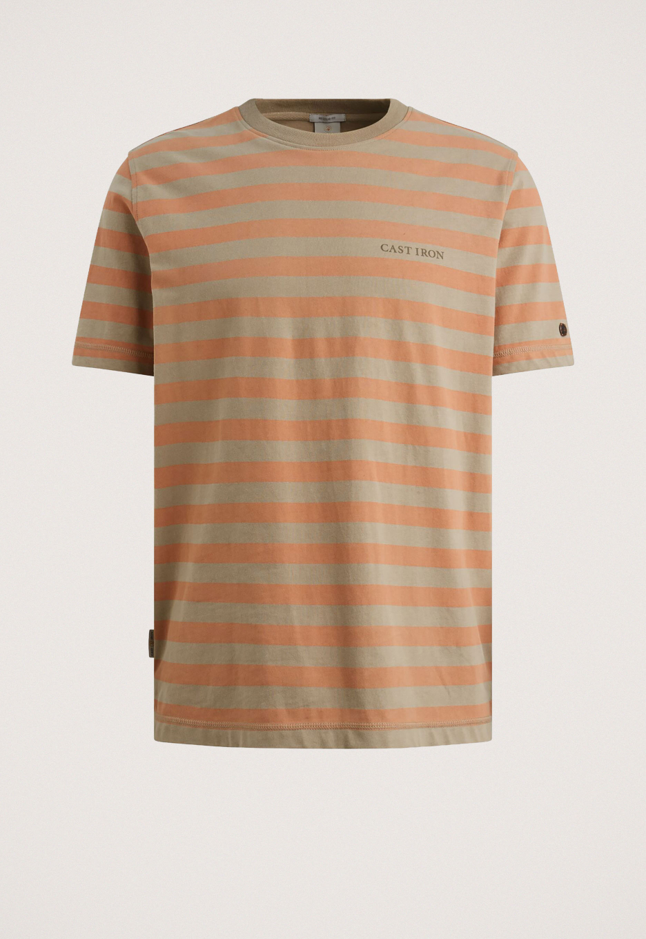 Cast Iron Streeppatroon T-shirt