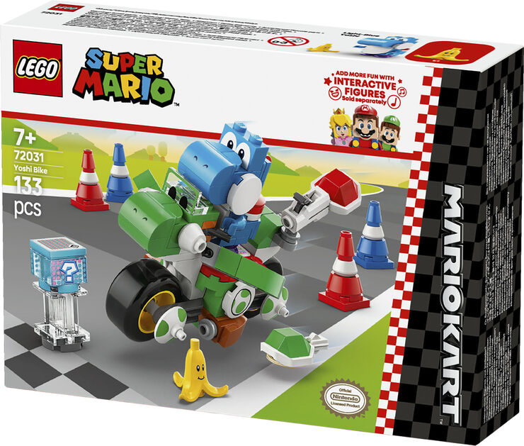 Lego Mario Kart - Yoshi Bike