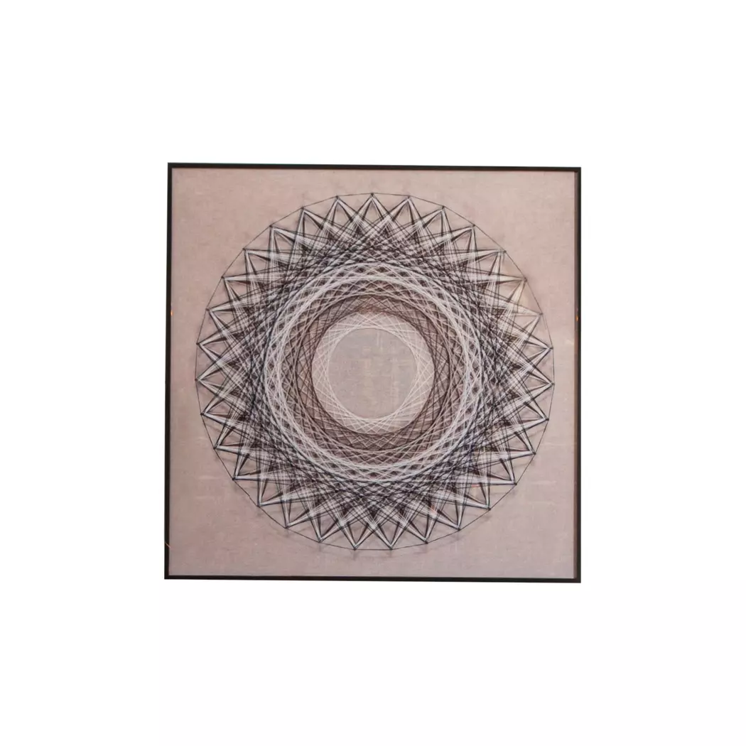 Wandbild 90 x 90 cm Mandala