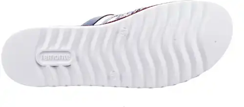 D0Q50-12 Remonte blauw combi - maat 38 slipper blauw combi - maat 38 Calandschoen