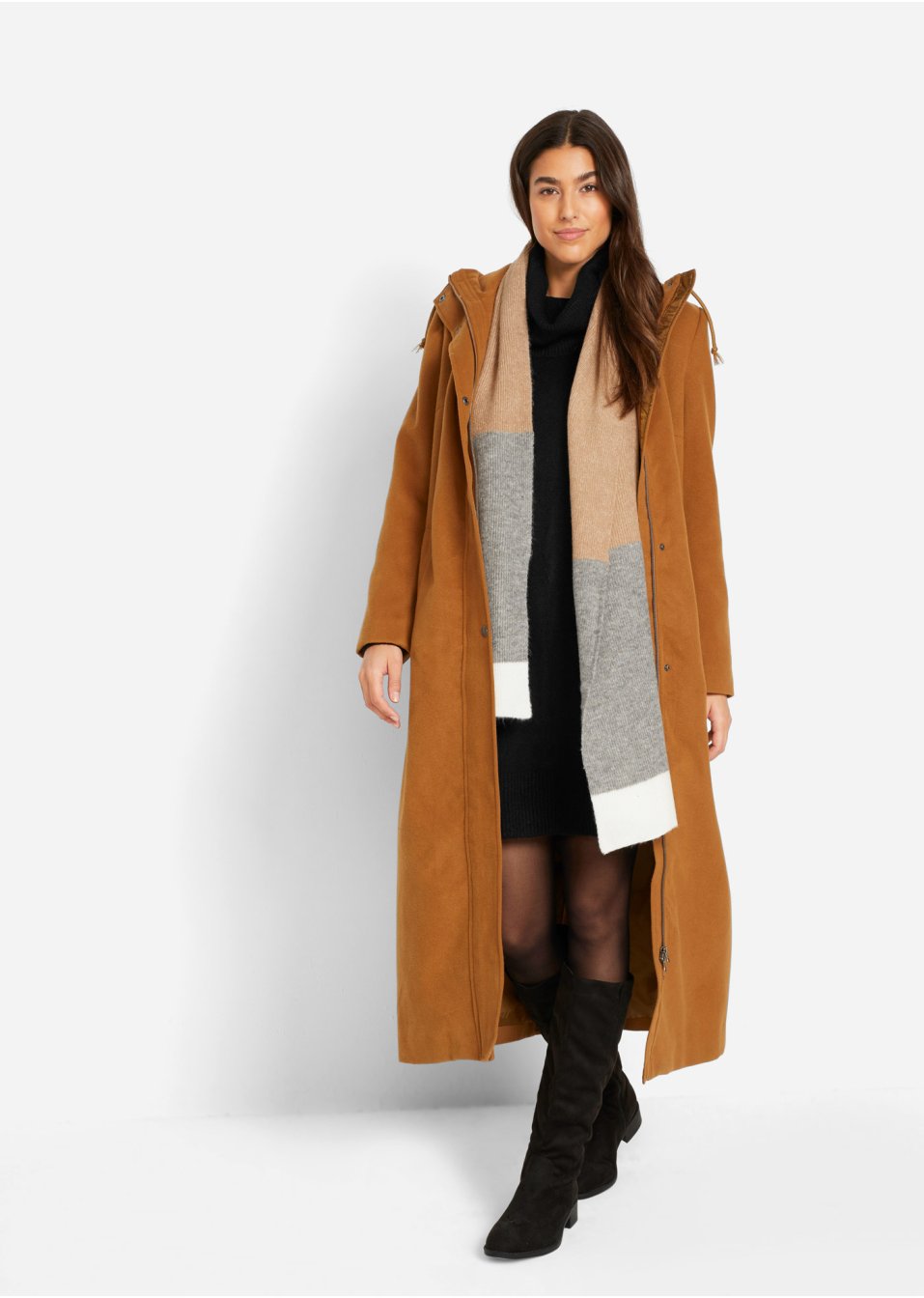 Robe en maille oversize