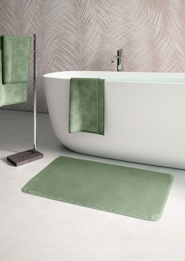 Gedy Fuzzy douchemat antislip 50x80cm groen
