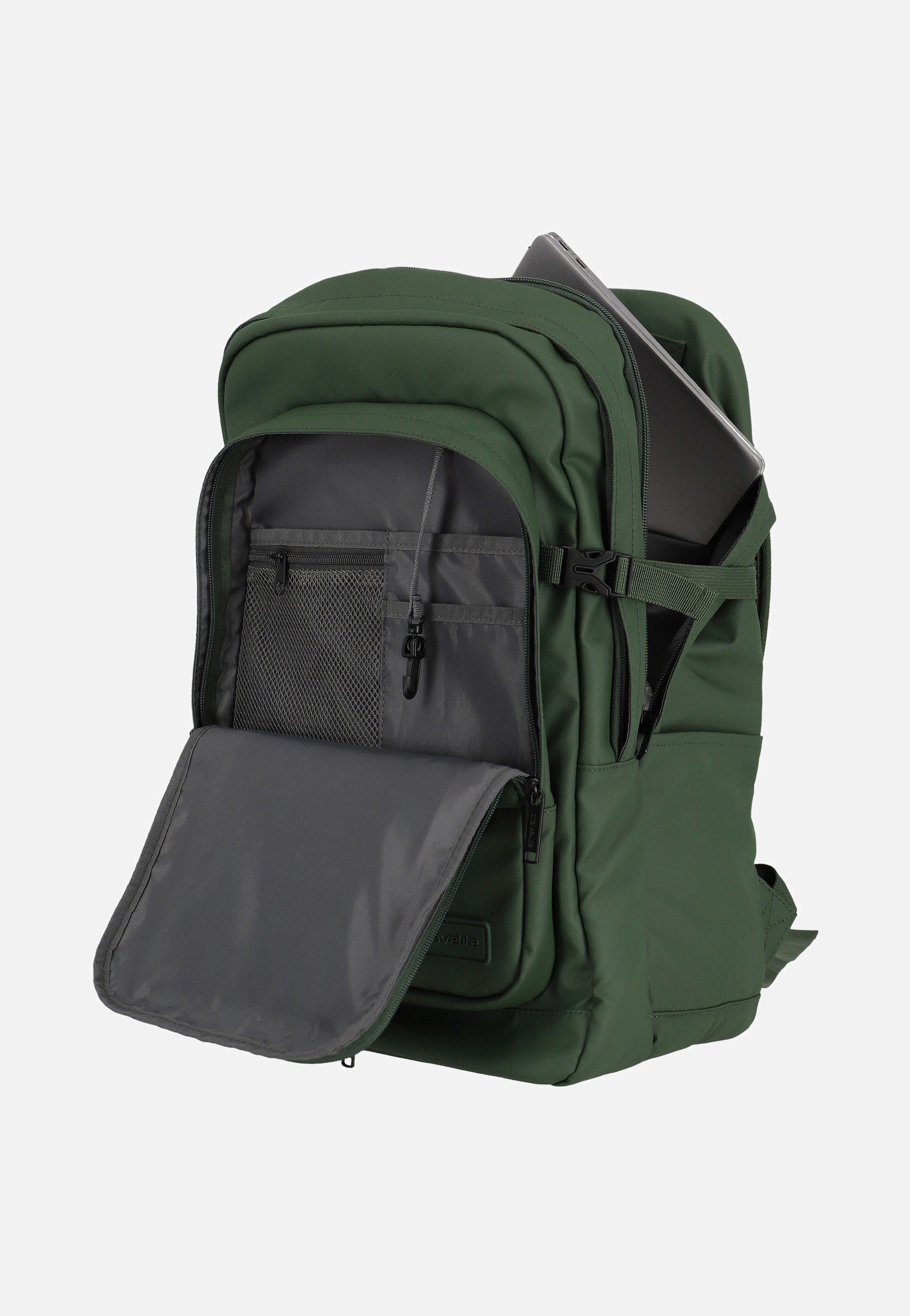 Basics Rollup Daypack Oliv - Rucksack