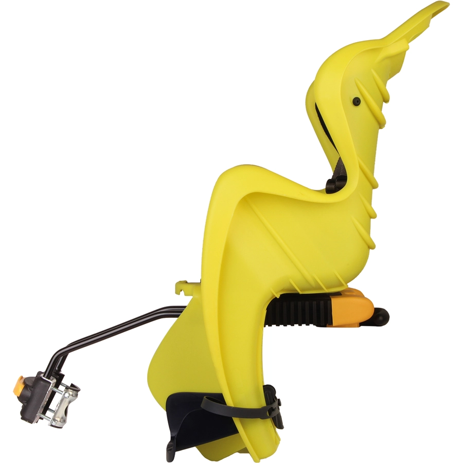 BELLELLI Kindersitz Fahrrad Mr Fox Reclining B-fix Frame mount Yellow HI VIZ