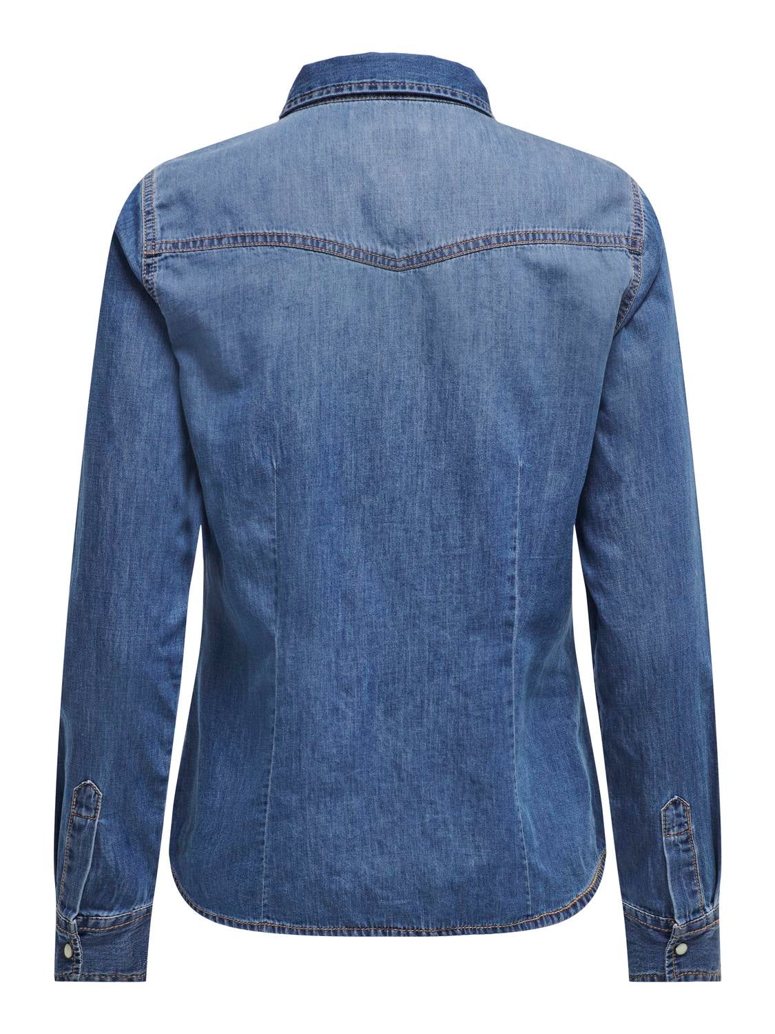 ONLALEXA Jeanshemd Medium Blue Denim