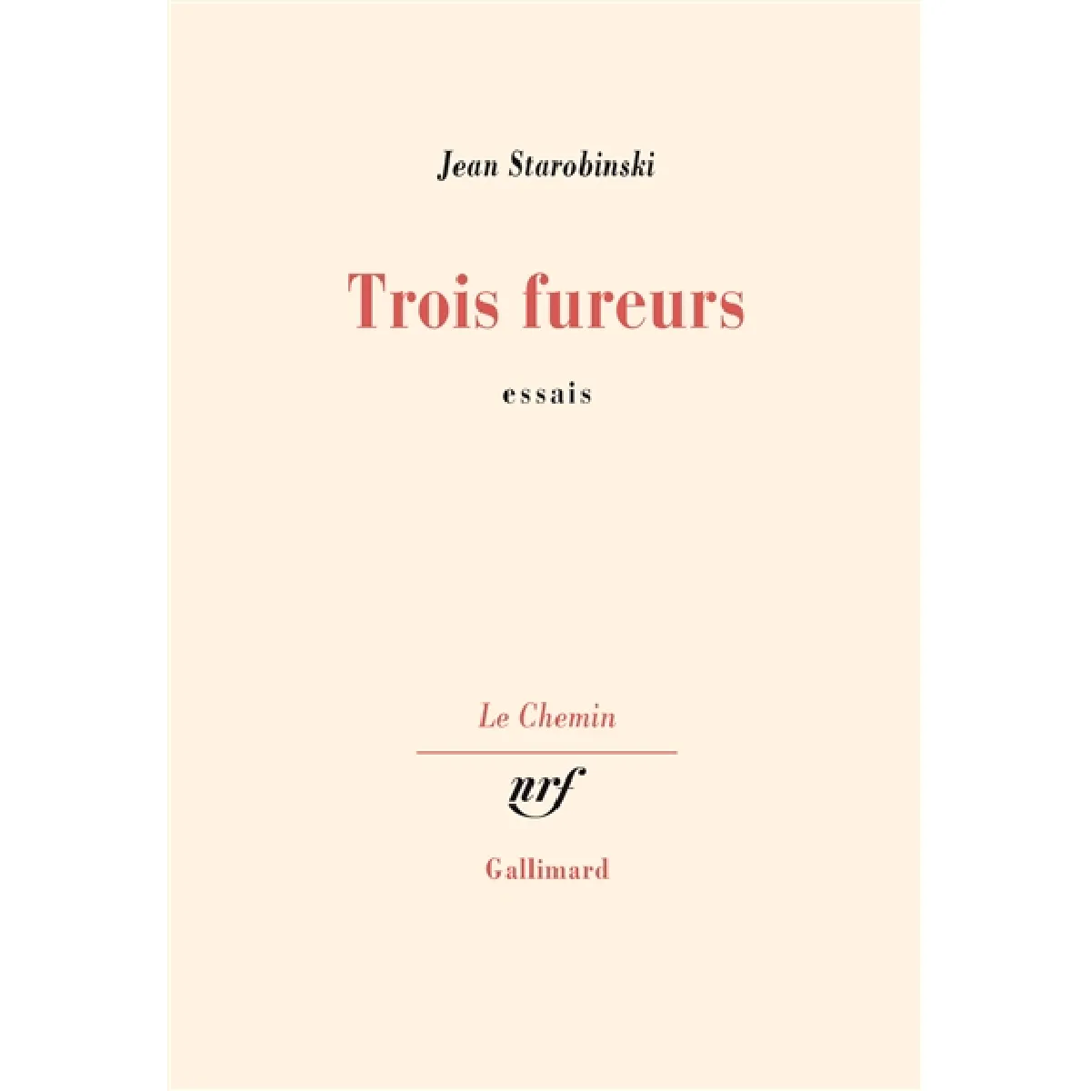 Trois fureurs · Occasion