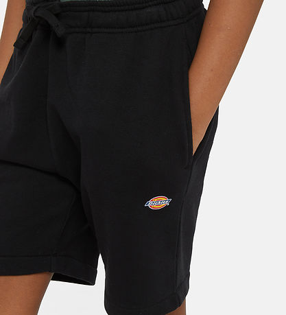 Dickies Sweatshorts - Youth Mapleton - Strick Black