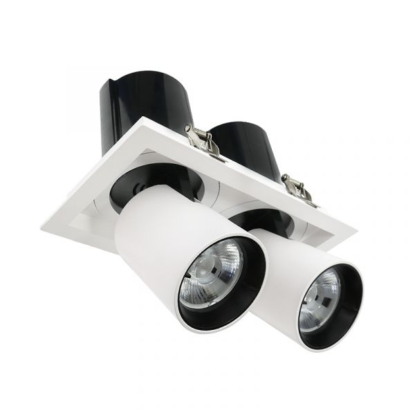 Ledme Downlight Led Direcionável Tube Square II 24W 4000K